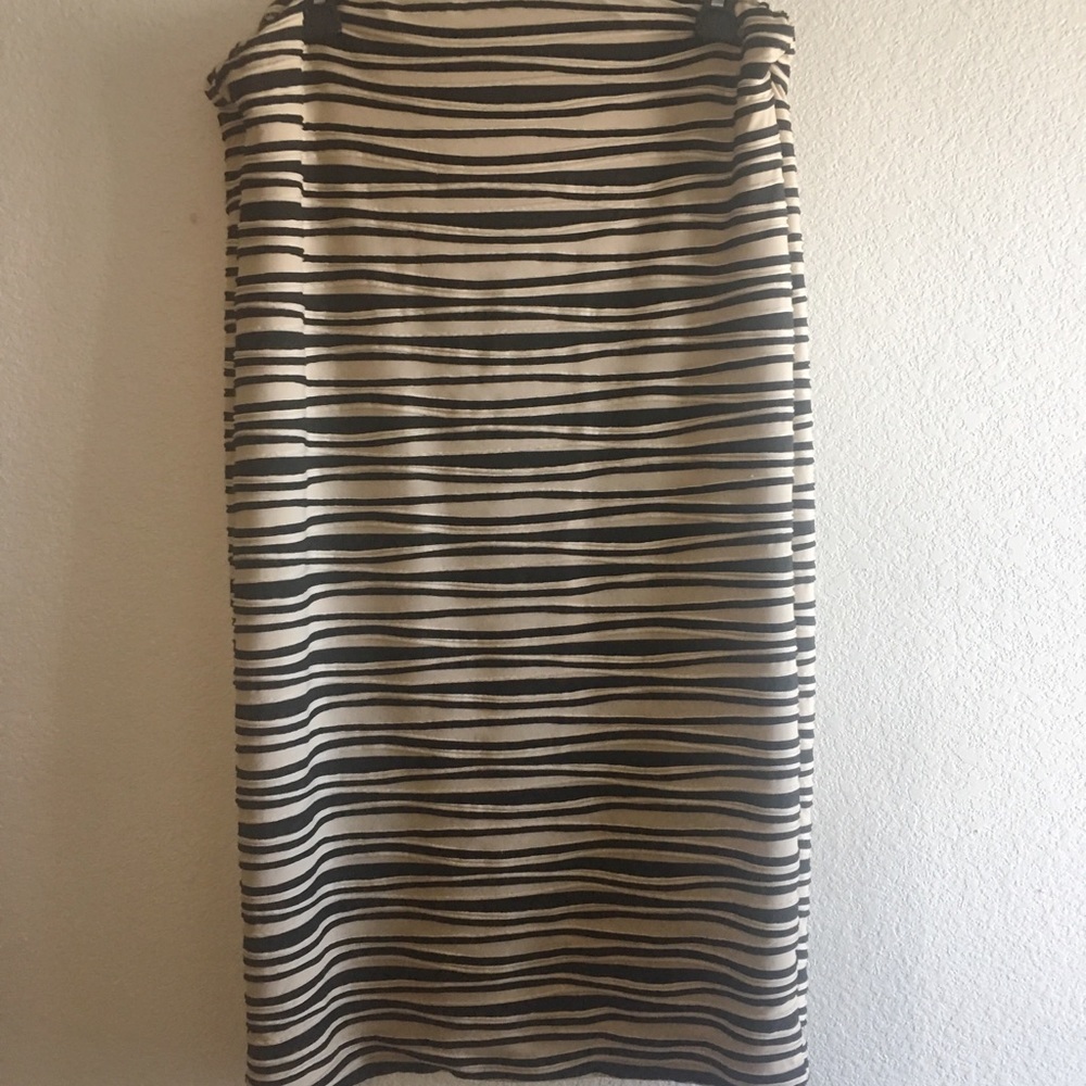 ‼️2/$18‼️Hot Gal striped Pencil tube Skirt